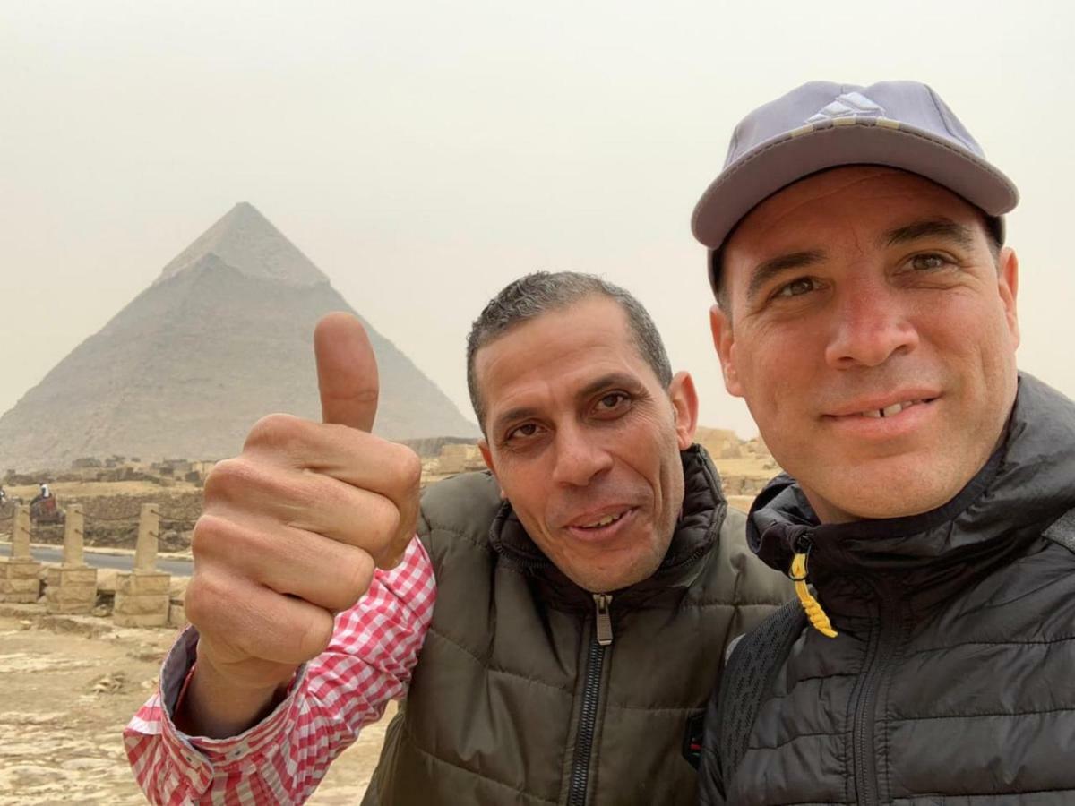 Maged Pyramids View Inn Kafret el-Gabal Exterior foto